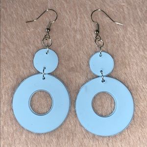 Handmade polymer clay earrings